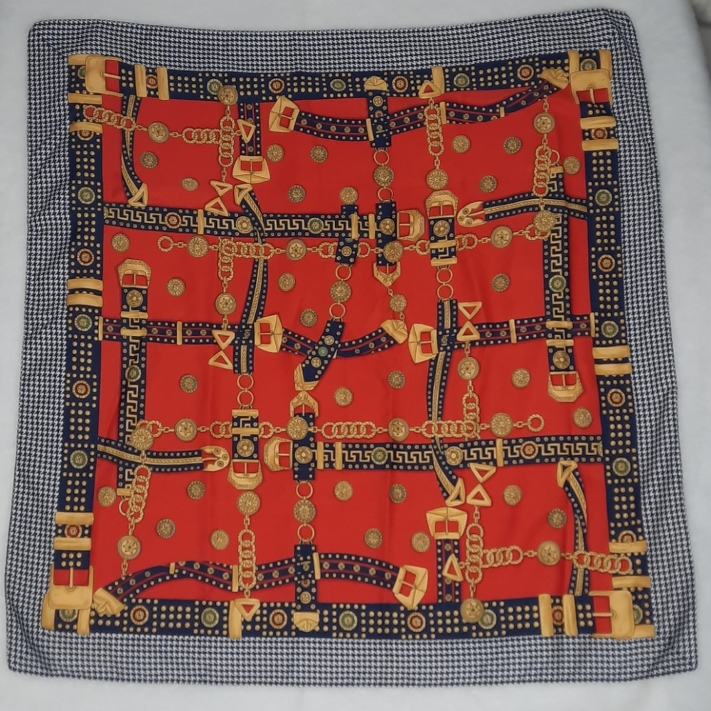 33 inch Classy Vintage Silk Scarf